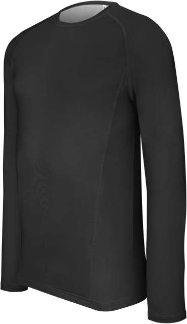 Proact Adults' Long-sleeved Base Layer Sports T-shirt - Proact Adults' Long-sleeved Base Layer Sports T-shirt - Black
