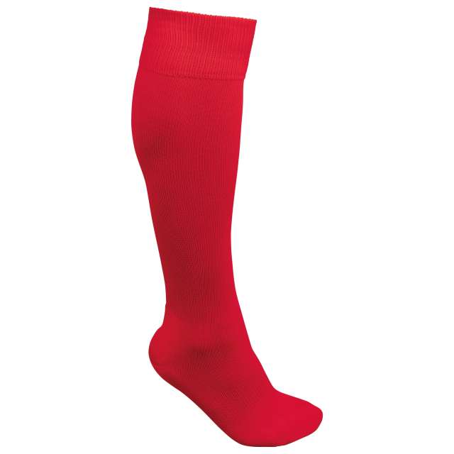 Proact Plain Sports Socks - red