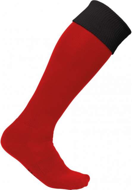 Proact Two-tone Sports Socks - red
