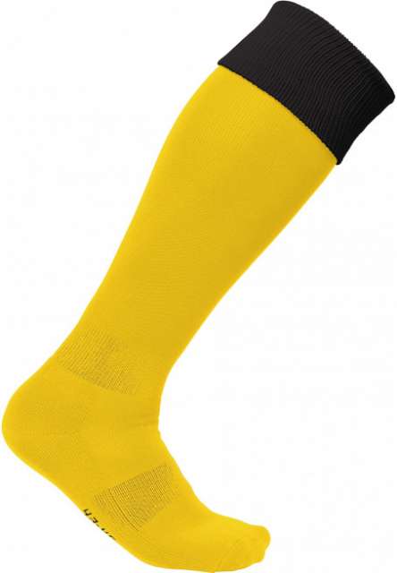 Proact Two-tone Sports Socks - yellow
