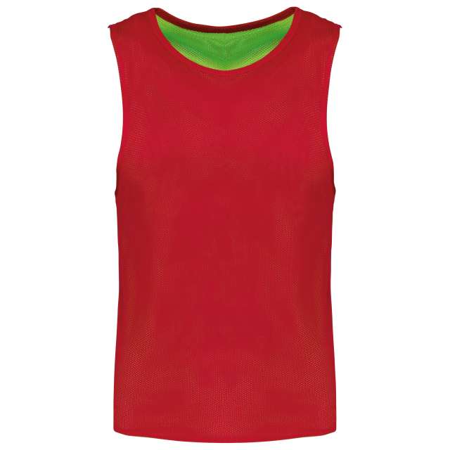 Proact Multi-sports Reversible Bib - červená