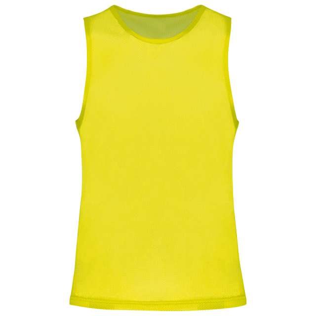 Proact Multi-sports Light Mesh Bib - yellow