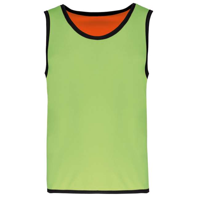 Proact Kid's Reversible Rugby Bib - green