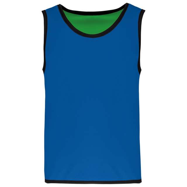 Proact Kid's Reversible Rugby Bib - blue