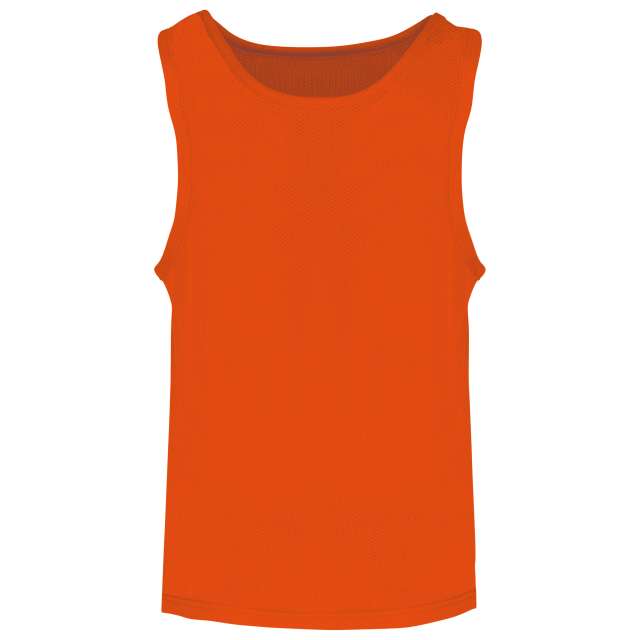 Proact Kid's Lightweight Mesh Multisport Bib - Orange