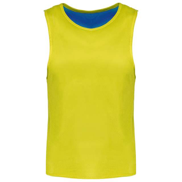 Proact Kid's Reversible Multisport Bib - yellow