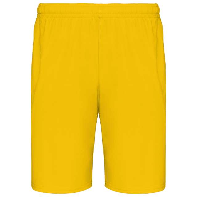 Proact Sports Shorts - žlutá