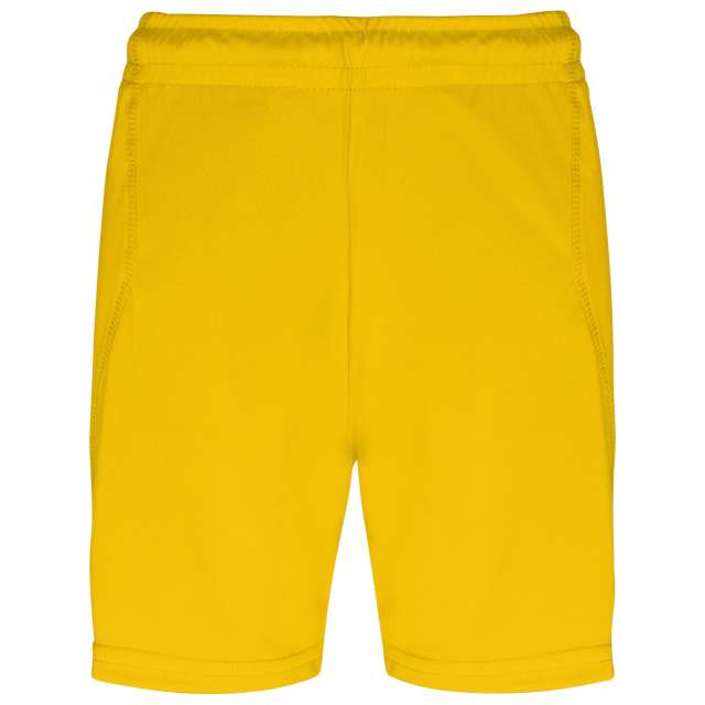 Proact Kids' Sports Shorts - yellow