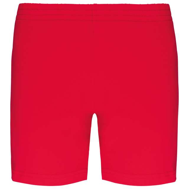 Proact Ladies' Jersey Sports Shorts - red