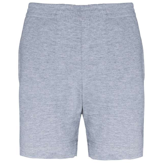 Proact Kids' Jersey Sports Shorts - grey