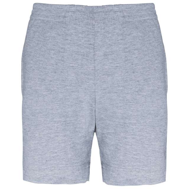 Proact Kids' Jersey Sports Shorts - šedá