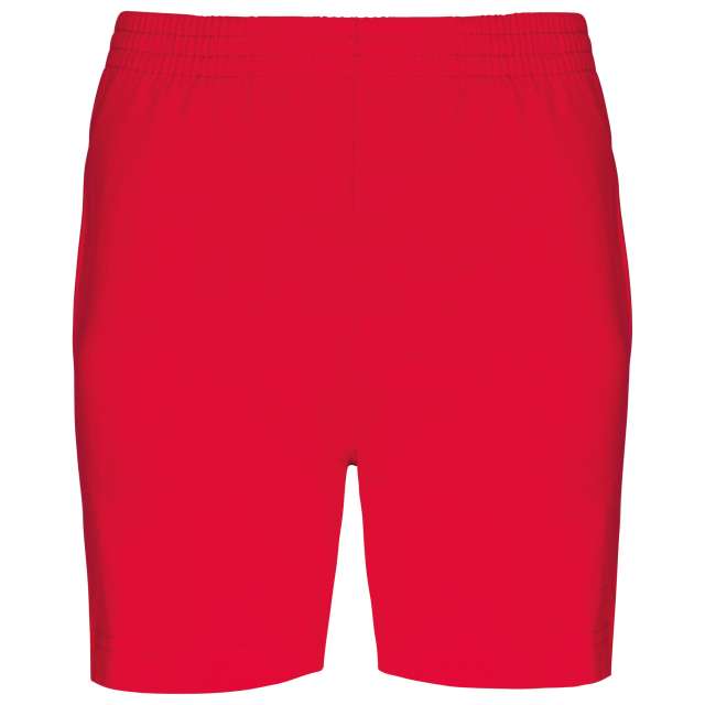 Proact Kids' Jersey Sports Shorts - red