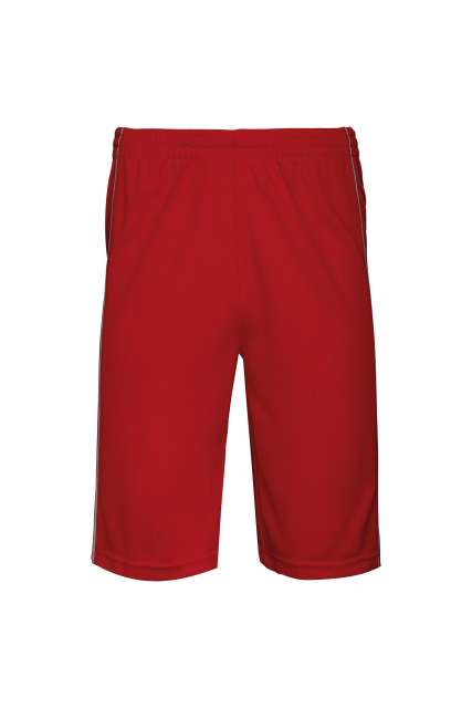 Proact Men's Basketball Shorts - Proact Men's Basketball Shorts - Red