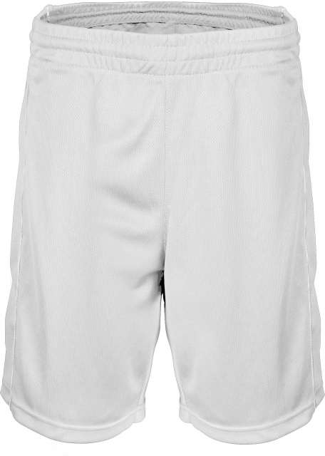 Proact Kid's Basket Ball Shorts - Weiß 