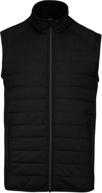 Proact Dual-fabric Sleeveless Sports Jacket - Proact Dual-fabric Sleeveless Sports Jacket - Black