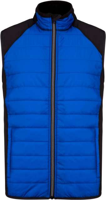 Proact Dual-fabric Sleeveless Sports Jacket - blue
