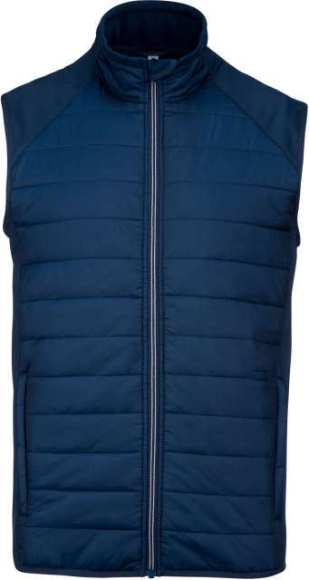 Proact Dual-fabric Sleeveless Sports Jacket - Proact Dual-fabric Sleeveless Sports Jacket - Navy