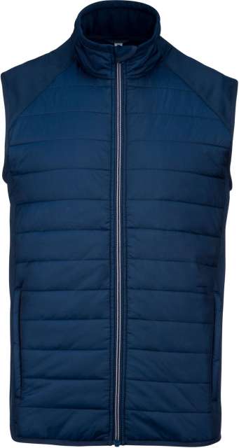 Proact Dual-fabric Sleeveless Sports Jacket - blue