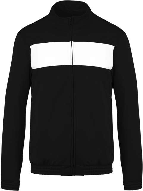 Proact Kids' Tracksuit Top - schwarz