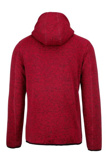 Proact Men's Heather Hooded Jacket - Rot