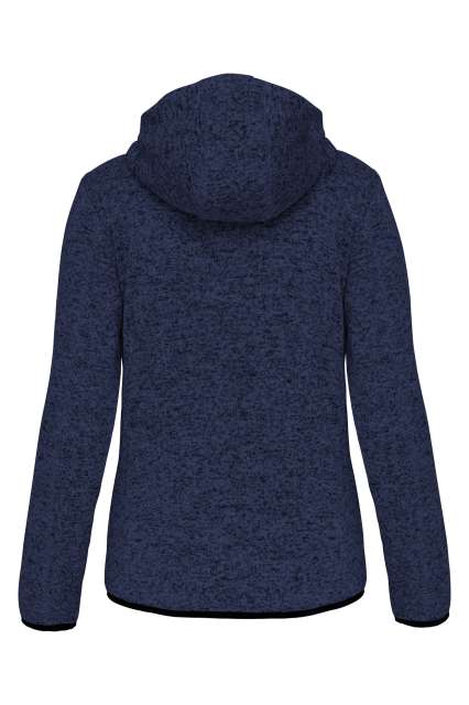 Proact Ladies’ Heather Hooded Jacket - blue