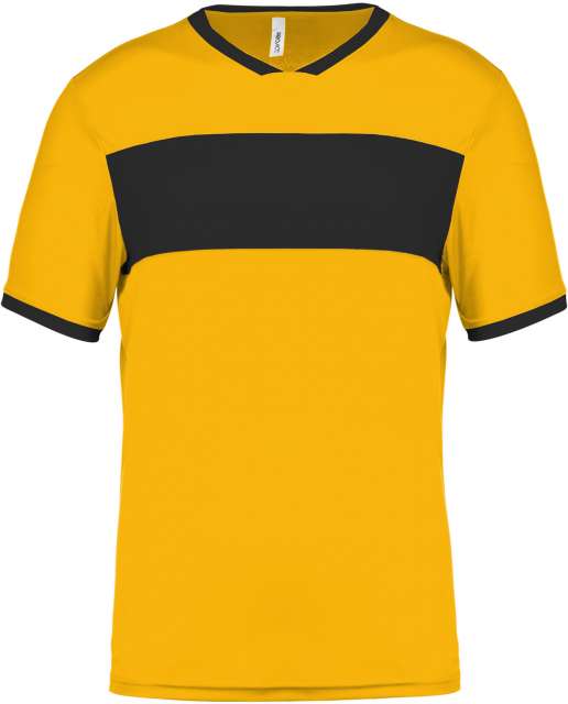Proact Kids' Short Sleeve Jersey - yellow
