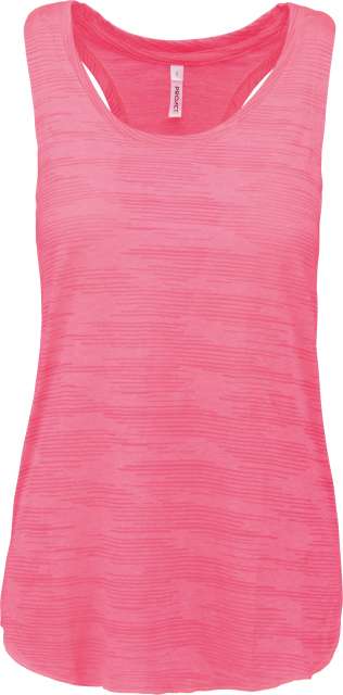 Proact Ladies' Sports Tank Top - růžová