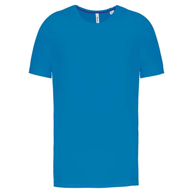 Proact Men's Recycled Round Neck Sports T-shirt - blau