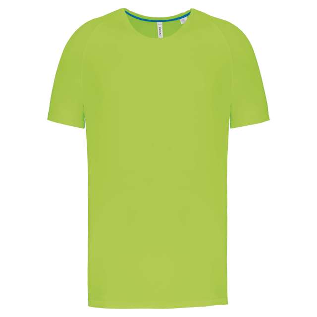 Proact Men's Recycled Round Neck Sports T-shirt - zelená