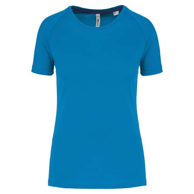 Proact Ladies' Recycled Round Neck Sports T-shirt - blue