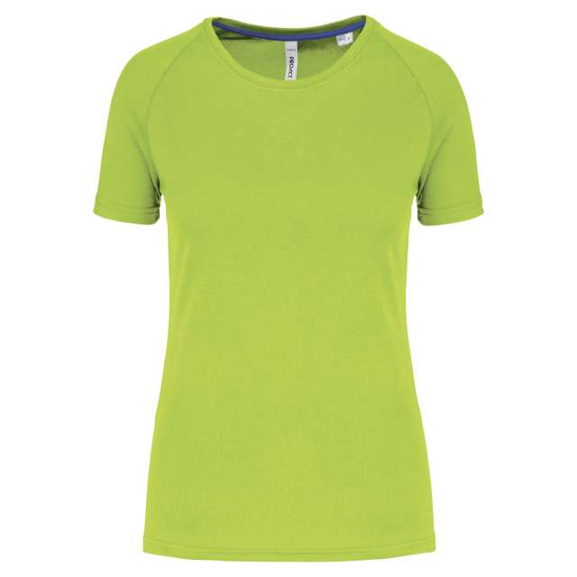 Proact Ladies' Recycled Round Neck Sports T-shirt - zelená