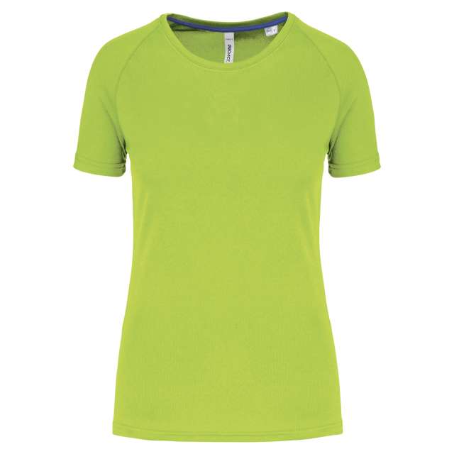 Proact Ladies' Recycled Round Neck Sports T-shirt - Proact Ladies' Recycled Round Neck Sports T-shirt - Kiwi