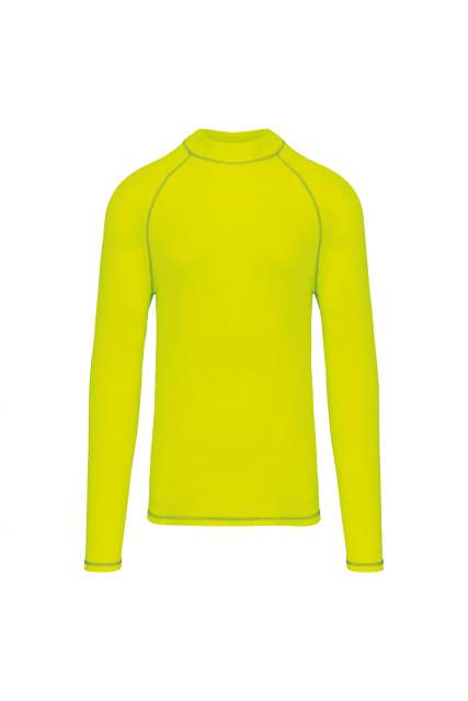 Proact Men's Technical Long-sleeved T-shirt With Uv Protection - Proact Men's Technical Long-sleeved T-shirt With Uv Protection - Safety Green