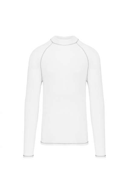 Proact Men's Technical Long-sleeved T-shirt With Uv Protection - bílá