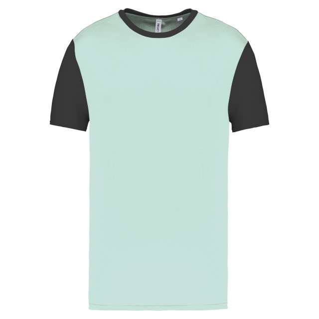 Proact Adults' Bicolour Short-sleeved T-shirt - zelená