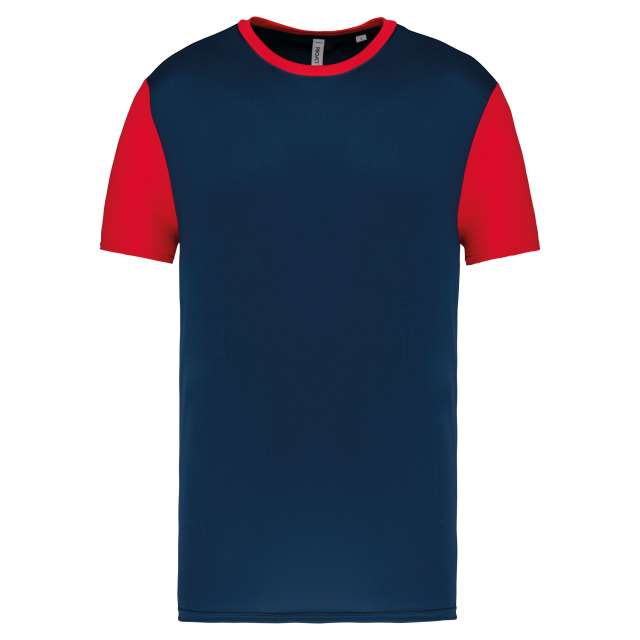 Proact Adults' Bicolour Short-sleeved T-shirt - Proact Adults' Bicolour Short-sleeved T-shirt - Navy
