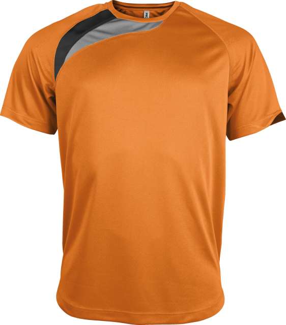 Proact Kids' Short-sleeved Jersey - oranžová