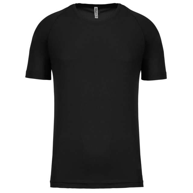 Proact Men's Short-sleeved Sports T-shirt - Proact Men's Short-sleeved Sports T-shirt - Black