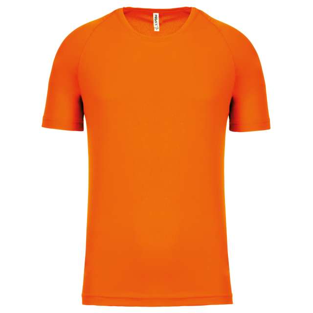 Proact Men's Short-sleeved Sports T-shirt - Proact Men's Short-sleeved Sports T-shirt - Safety Orange