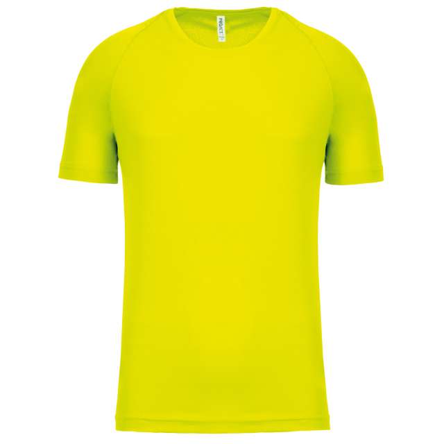 Proact Men's Short-sleeved Sports T-shirt - Gelb