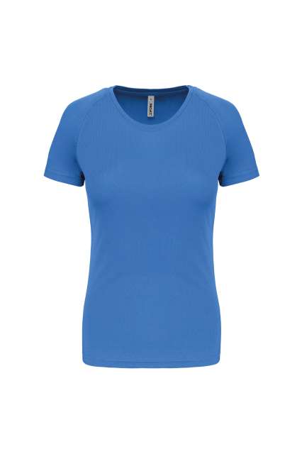 Proact Ladies' Short-sleeved Sports T-shirt - modrá