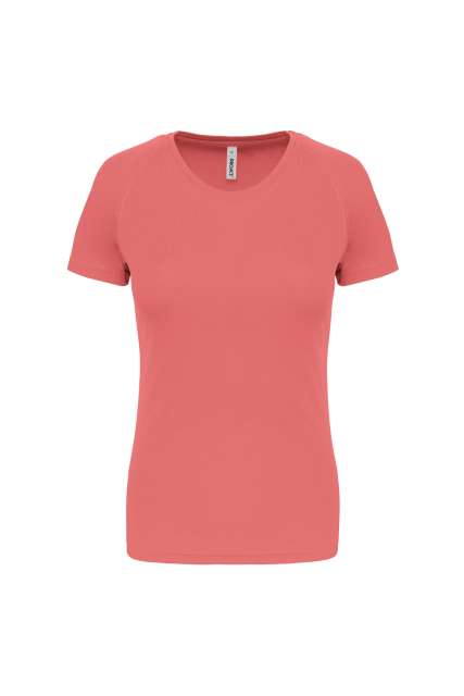 Proact Ladies' Short-sleeved Sports T-shirt - růžová