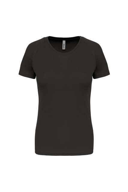 Proact Ladies' Short-sleeved Sports T-shirt - Proact Ladies' Short-sleeved Sports T-shirt - Charcoal