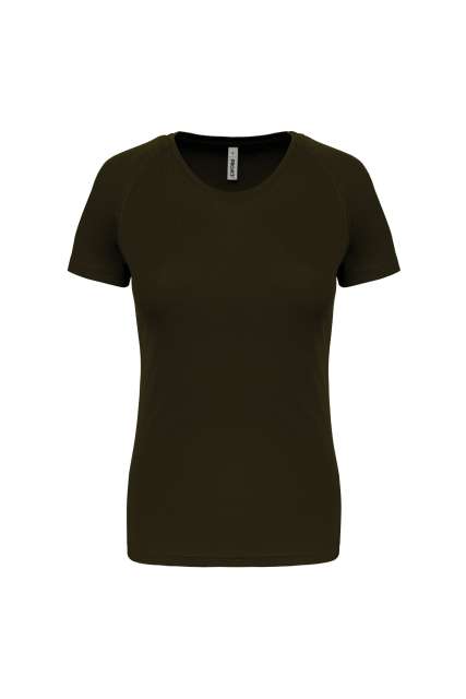 Proact Ladies' Short-sleeved Sports T-shirt - zelená