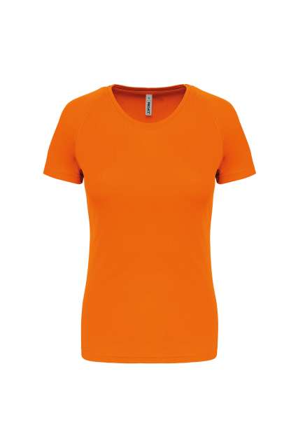 Proact Ladies' Short-sleeved Sports T-shirt - Proact Ladies' Short-sleeved Sports T-shirt - Safety Orange