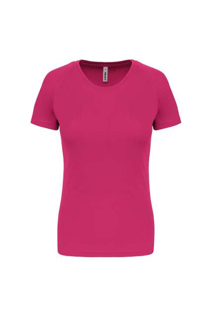 Proact Ladies' Short-sleeved Sports T-shirt - Rosa