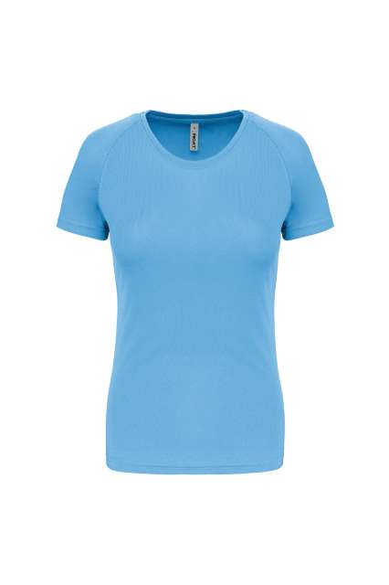 Proact Ladies' Short-sleeved Sports T-shirt - modrá