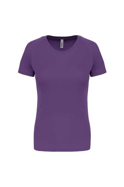 Proact Ladies' Short-sleeved Sports T-shirt - fialová