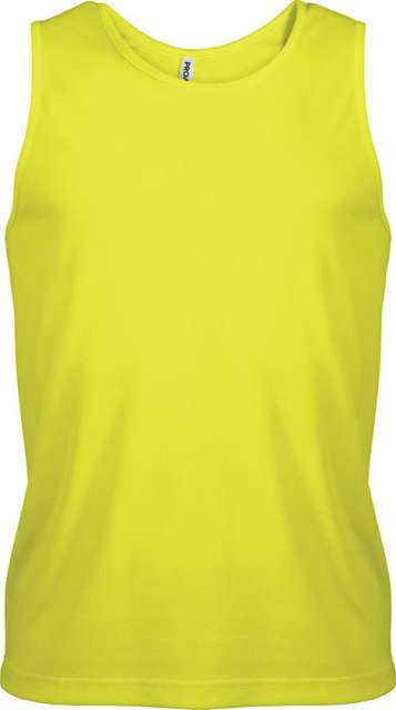 Proact Men’s Sports Vest - Proact Men’s Sports Vest - Safety Green