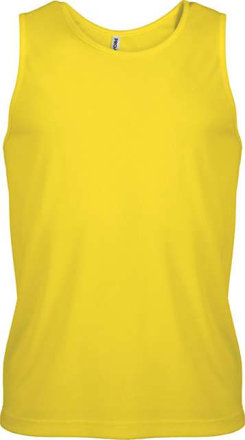 Proact Men’s Sports Vest - yellow